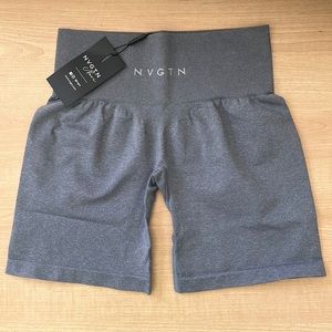 Grey NVGTN shorts